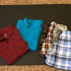 Collared Shirts and Boxers